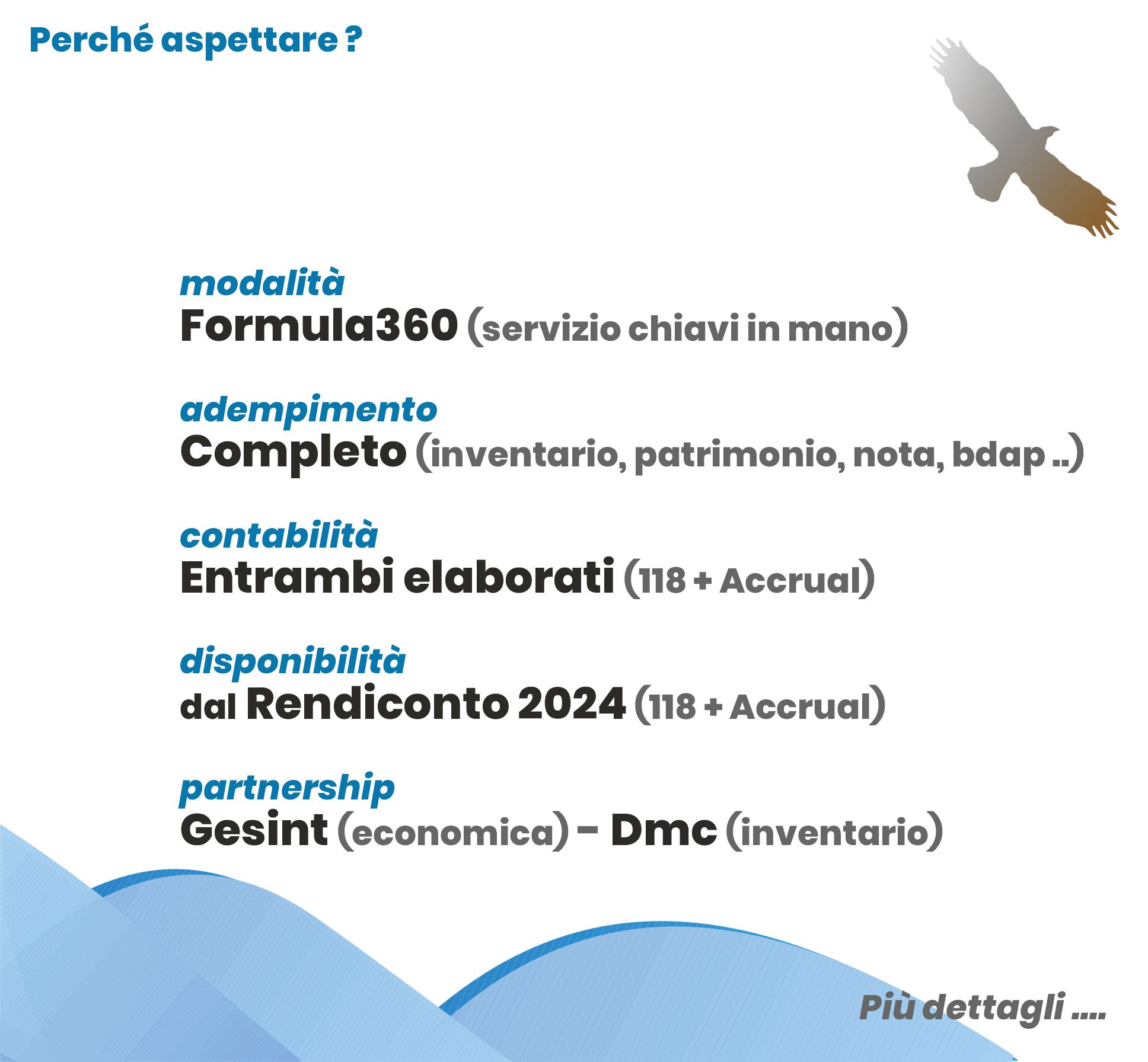 Banner servizi chiavi in mano Rendiconto 2024